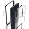 Samsung A55 Metal Frame Snap-On A15 Phone Case, Single-Sided Frosted for Samsung A35, S24FE Compatible.