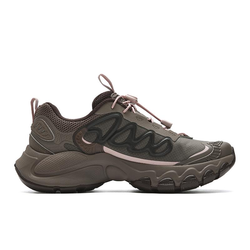 Fila Truffle Mushroom Shoes Casual Retro Breathable Low-Top Dad Shoes Women sneaker Red Brown Gray F12W621111FBD