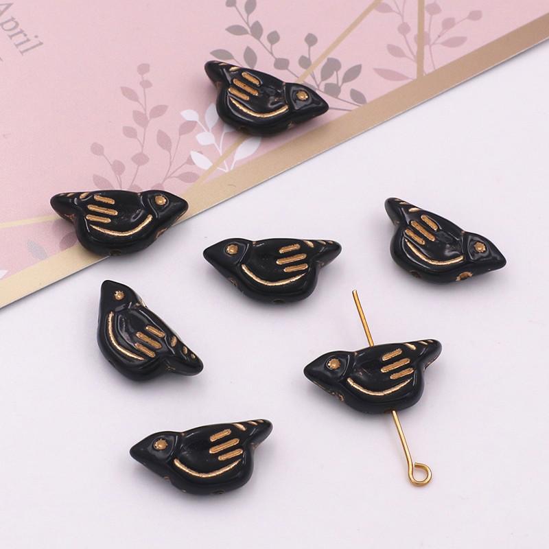 Retro Acrylic Bead DIY Phone Chain Keychain Necklace Clothing Accessories