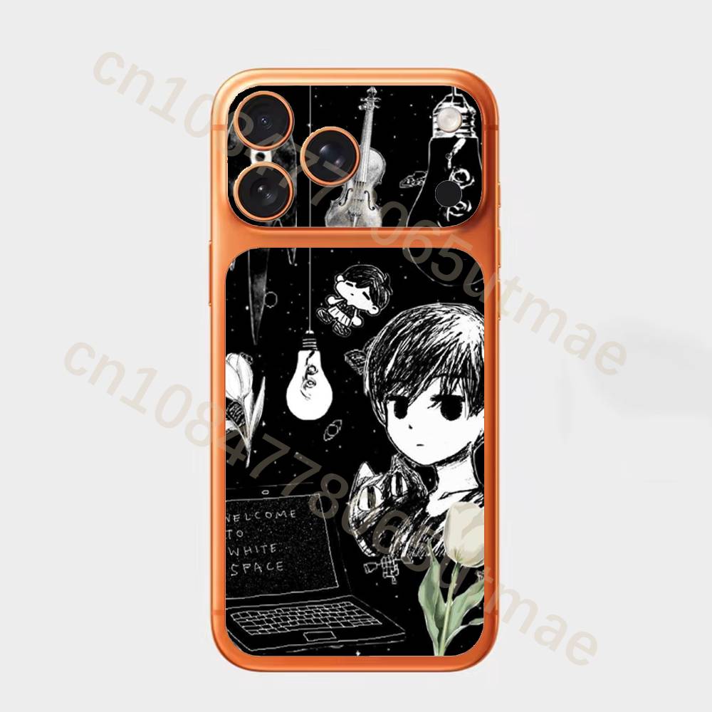 

Game O-Omori For iPhone 17pro,17pro max Carmere and Back Cover Decal Wrap Skin Colorful Rear Protective Sticker Film iPhone17promax