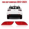 Car Rear Bumper Reflector Marker Light Reflective Strip For Jeep Compass 2017 2018  55112679A 55112678AA Left Right