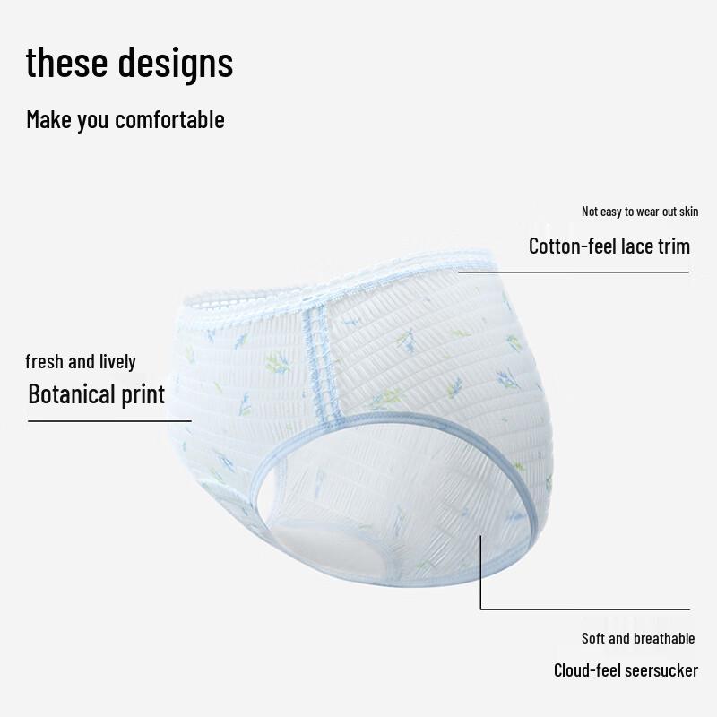Bananain 520C Women's Printed Briefs 3-Pack