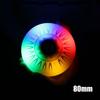 4pcs Outdoors Skate Wheels Pu Wheels Flash Inline Led Lighting Skating Wheels For Free Skate Sliding Roller Skating Shoes