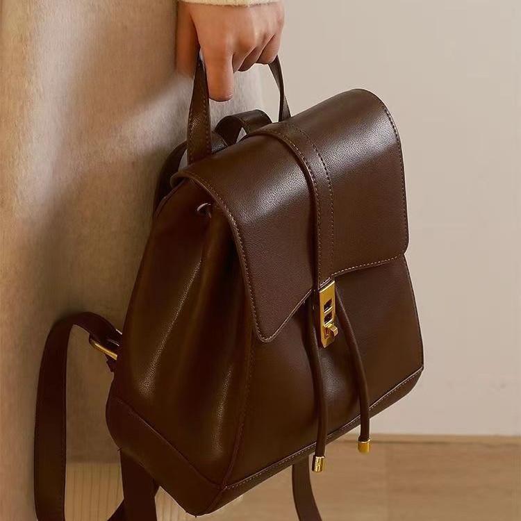 IELGY [Raw Qiao Backpack] Super Textured Backpack, Shoulder Large Capacity Commuter Bag