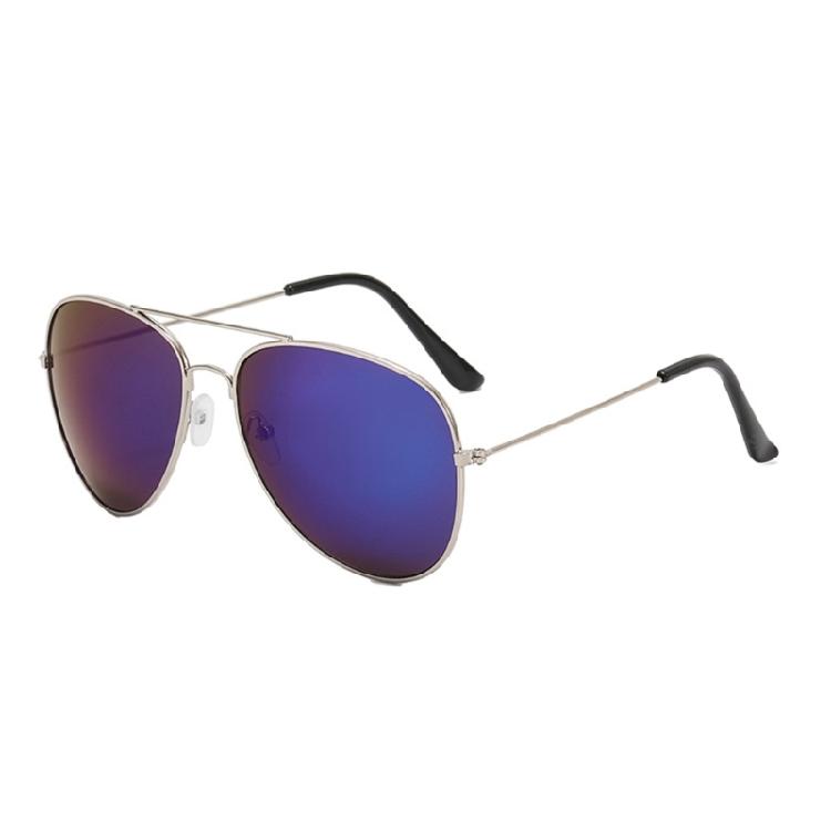 Elegant Metal Frame Pilot Sun Glasses Shatterproof PC Lens UV400 Sunproof Glasses For Women Men Driving And Cycling
