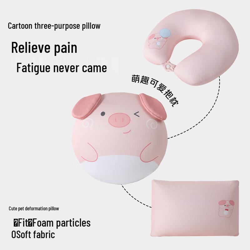 Portable U-shaped Travel Pillow