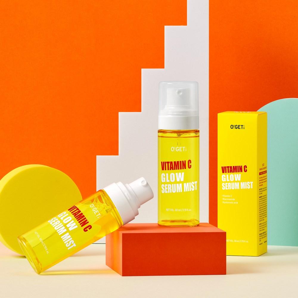 O!get! Vitamin C Glow Serum Mist, 80ml, 1 Unit