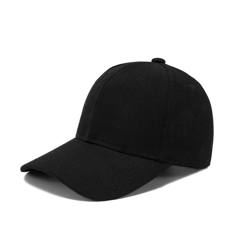 1PC Boy Girl Cap Casual Plain Baseball Cap Adjustable Snapback Street Hat Hip-Hop Sun Hat Adjustable Students Peaked Caps