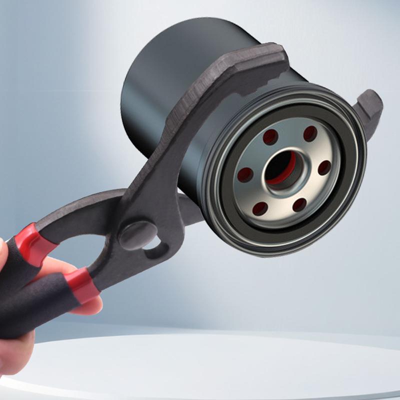 10/12 Inch Car Adjustable Oil Filter Wrench Removal Tools Filter Element Wrench Adjustable Hand Disassembly And Assembly Tools