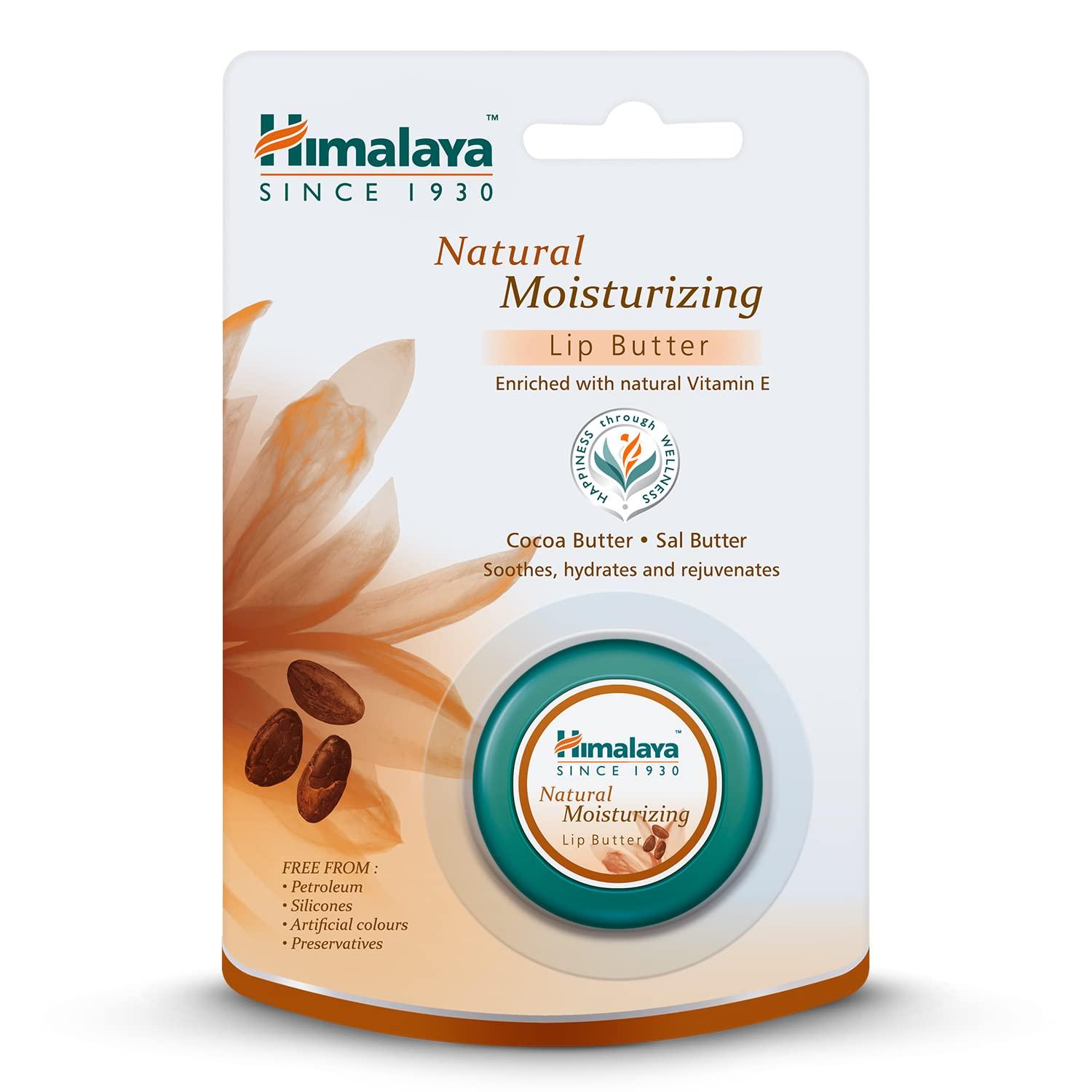 Himalaya Herbals Natural Moisturizing Lip Butter, 10gm 10g