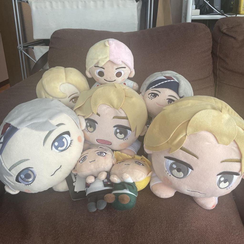 [USED] BTS V TinyTAN Plush Toys Bulk Sale