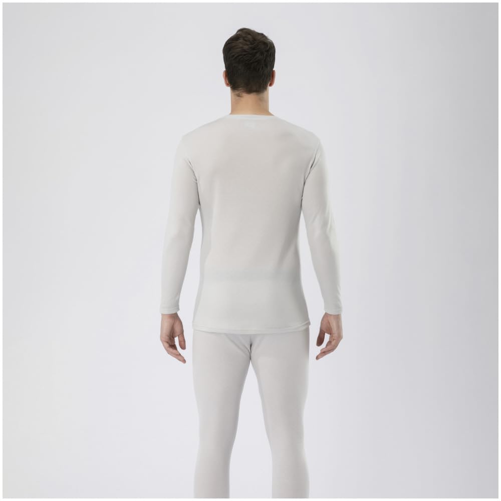 Mizuno Breath Thermo a Innerwear for Everyday Crew Neck Vapor LL Underwear, Medium-weight, Soft, Heat-generating Wear. Long-sleeve Shirt, C2JAA621,