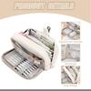 1Pc Aesthetic Pencil Case, Pencil Case with Compartments for Girls Teenagers College Pencil Case