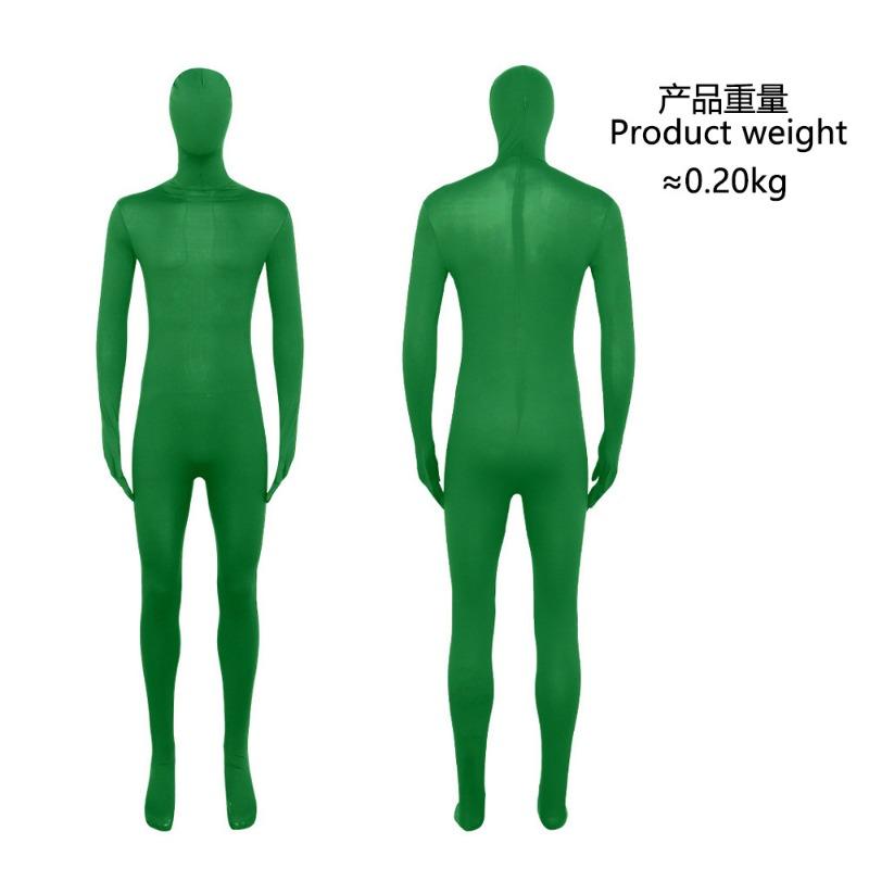 50,000 Halloween Costume Invisible Man Ninja Tights Stage Black Man Invisible Coat Performance Costume Performance Costume