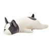 Livheart Body Pillow Premium Nemunemu Animals French Bulldog Buble Medium Size (Total Length 53cm) Fluffy and Squishy Plush Toy Body Pillow Gift