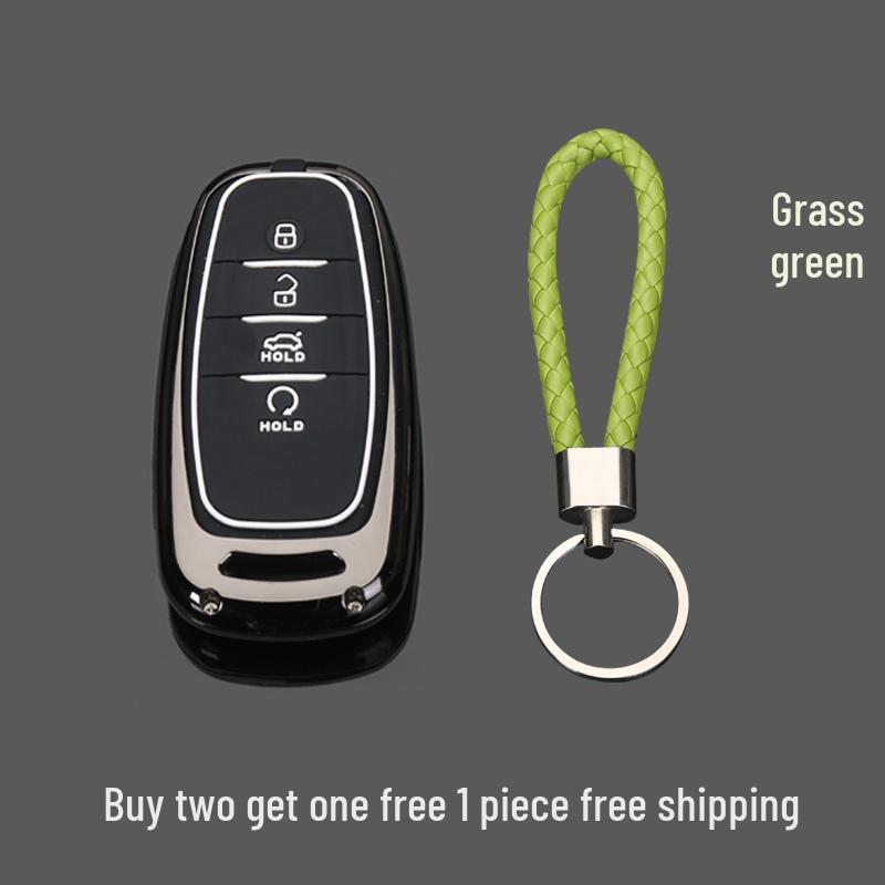 Handmade Braided Leather Keychain: Practical & Stylish Waist or Bag Charm