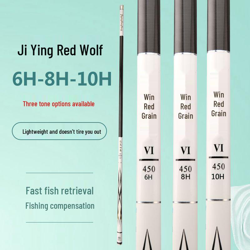 Premium High-Carbon 28-Tune Taiwan-Style Fishing Rod, Super Light & Hard, 5.4kg Test, 19-Tune Long River Rod