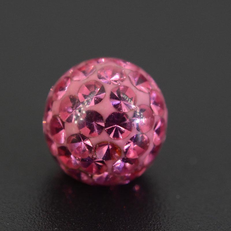 3-5mm 14G/16G Umwickelte Kristallschlammkugel Lippenstecker Schmuckzubehör