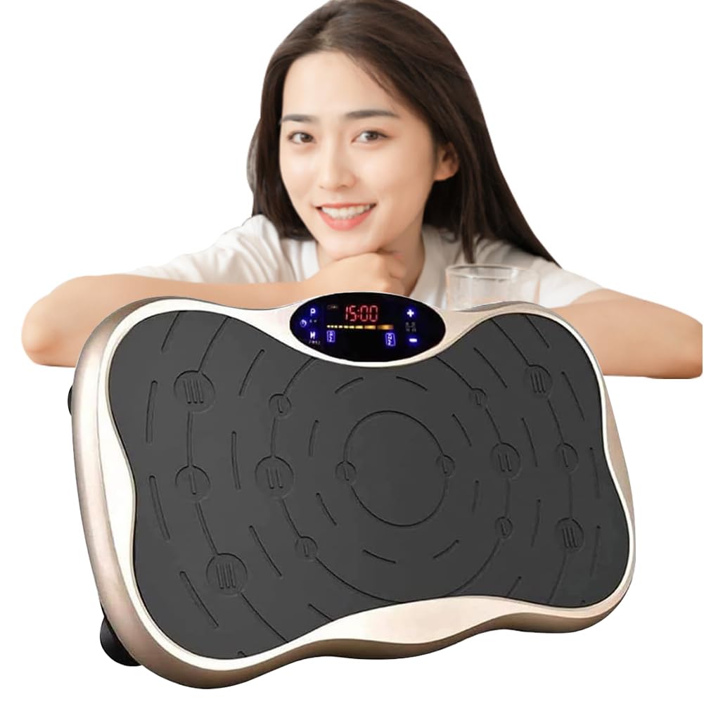 AORTD Vibrating 3D 5 Program 99 Vibration Indoor Exercise Aerobic Core Postpartum Fitness Machine, Vibration, Modes, Settings, Health, Quiet,