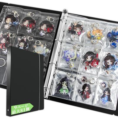 Rubber Strap Key Holder Dedicated Storage File Key Cover Transparent Storage File A4 Size Maximum 81 Sheets Storage Large Capacity Compatible with