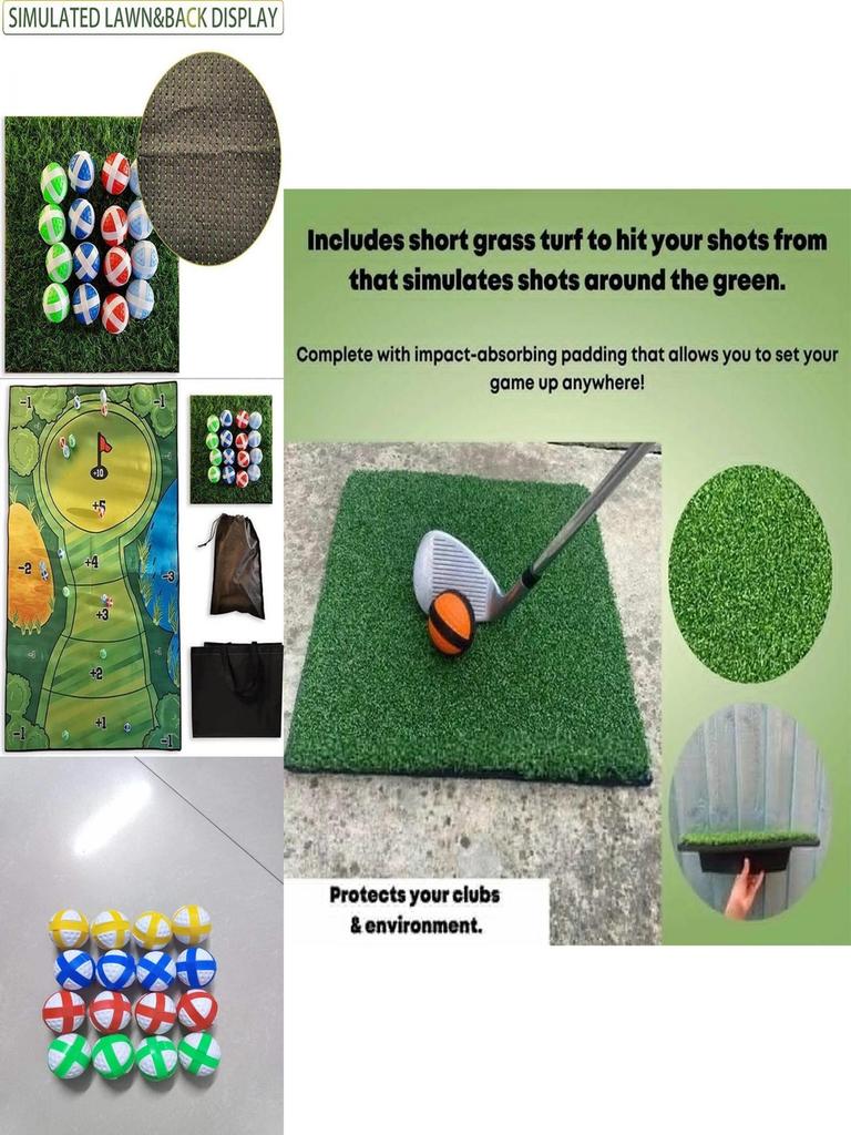 The Casual Golf Game Set High-quality Mat For Golf Practice Available In Various Sizes