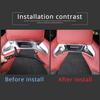 Real Carbon Fiber Rear Seat Back Frame Trim For Toyota Supra A90 -2024