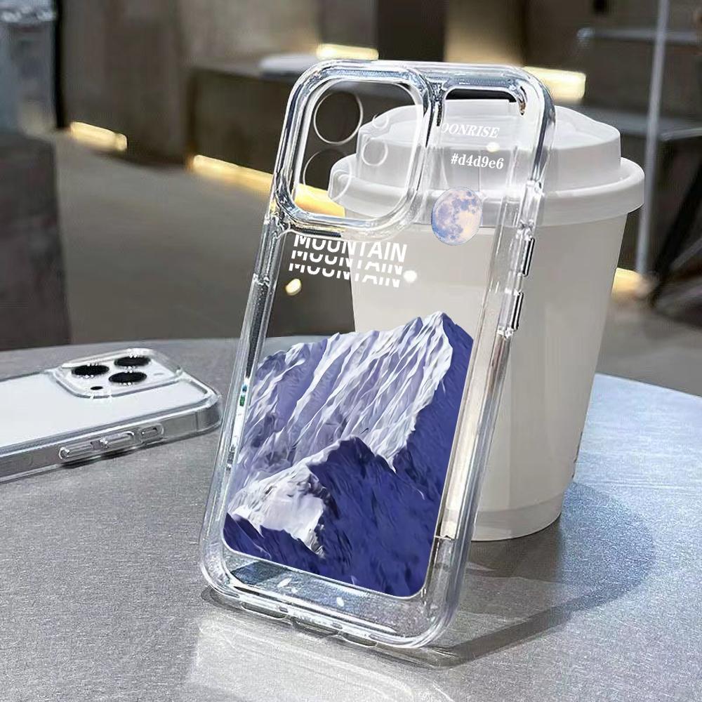 Silikonové pouzdro pro iPhone 15 Pro, transparentní, s motivem olejomalby, pro iPhone 13, iPhone 14, 12, 11 Pro Max, XR XS, X 7, 8, SE