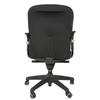 Elastic Stretchable Fabric Chair Seat Cover Protector for Office Computer Chairs (Black)