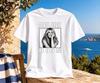 Celine Dion Paris 2026 Portrait T-Shirt, Black and White