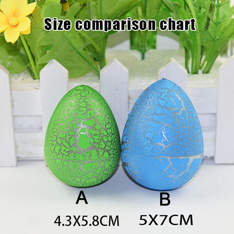 4Pcs Dinosaur Eggs In Water Big Size Water Growing Animal Eggs Dinosaur Grow Egg Novelty Educational Toys For Kids Gift