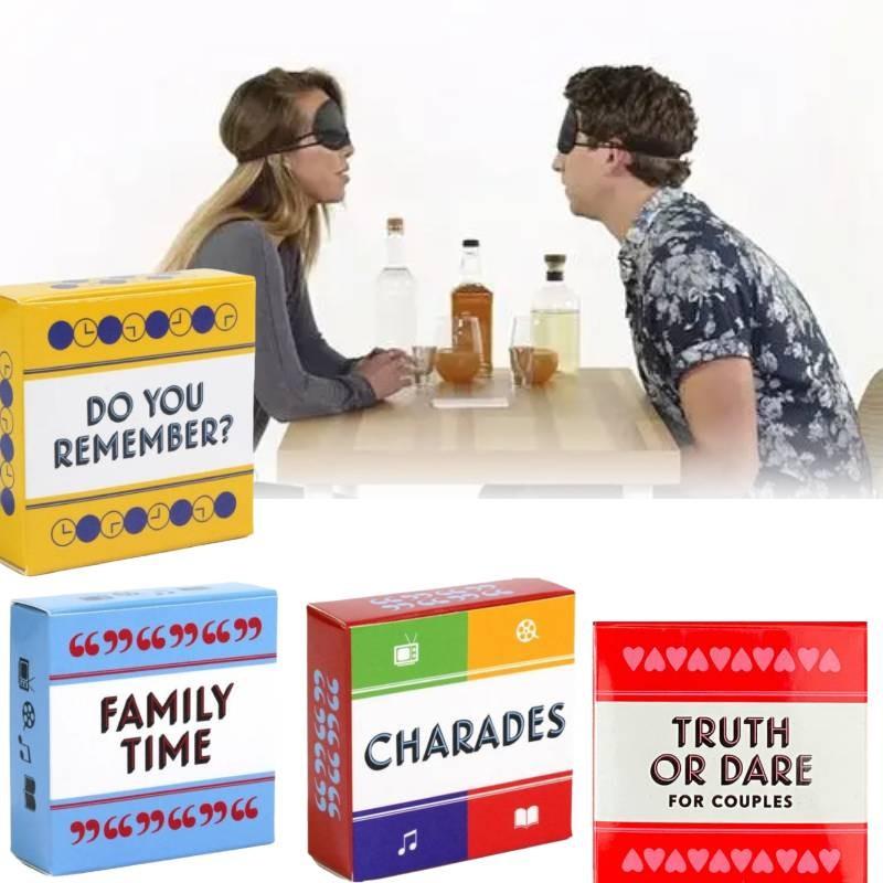 Engaging Truth Or Dare For Couples Card Game Exciting Family Fun Entertainment Experience