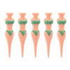 5 Stück Golf Tees Kunststoff Anti-Rutsch Lady Bikini Girl Golf Übungs-Tees für Golftraining Grün