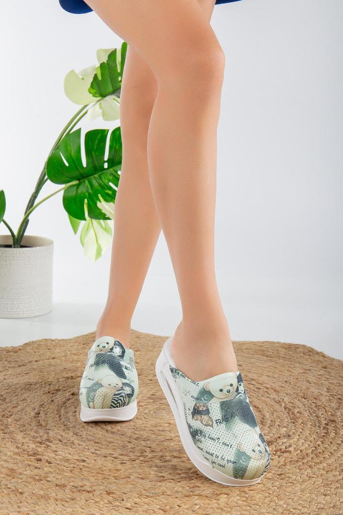 Ortopedické dámské zdravotní dřeváky - protiskluzové, pohodlné