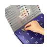 Christmas Advent Calendar Natural Crystal Gemstones Collection Box 24 Days Countdown Calendar Crystal Stone Gift Box for Kids