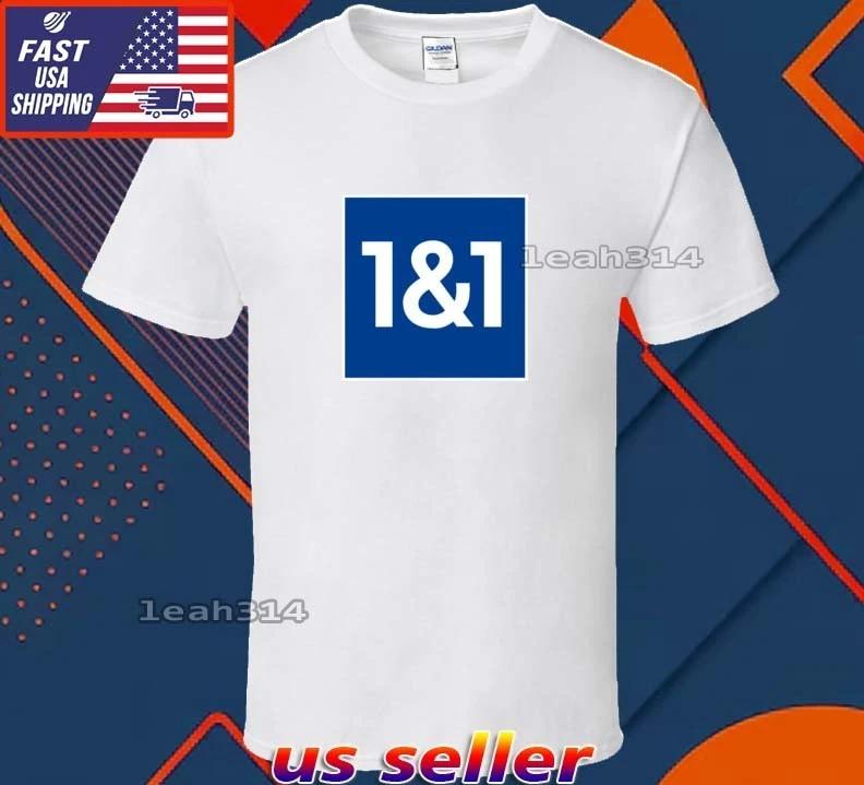 New Shirt 1&1 Logo T-Shirt Funny American Usa Unisex Size S-5XL