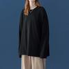 Frühling Herbst Paar Langarm T-Shirt Damen Basic T-Shirt Oversize T-Shirt Mann Lässig O-Ausschnitt Damen T-Shirt