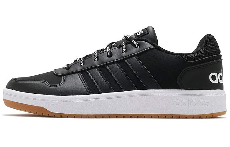 Adidas Hoops 2.0  Black White  FW4480 44