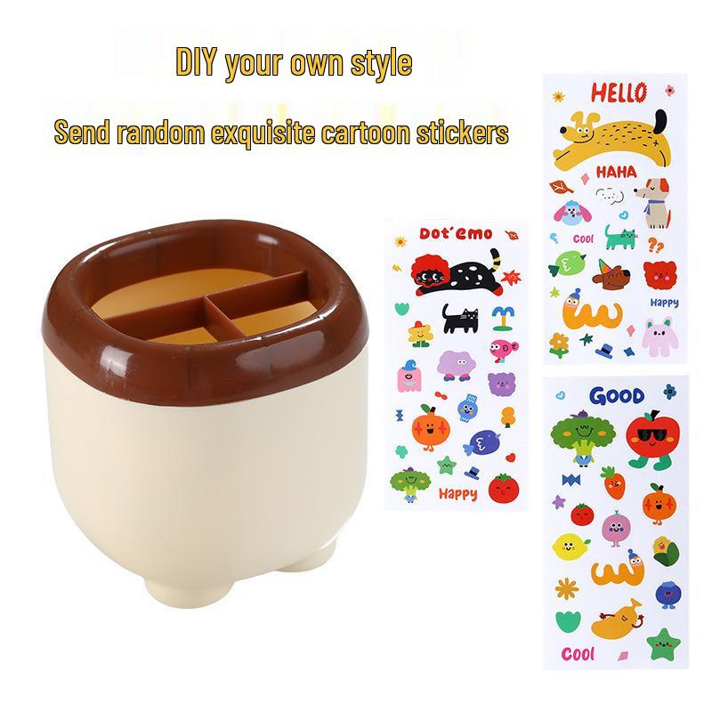 Back-to-School Bestseller: Cute, Large Capacity Desktop Organizer with Dividers for Children's Stationery