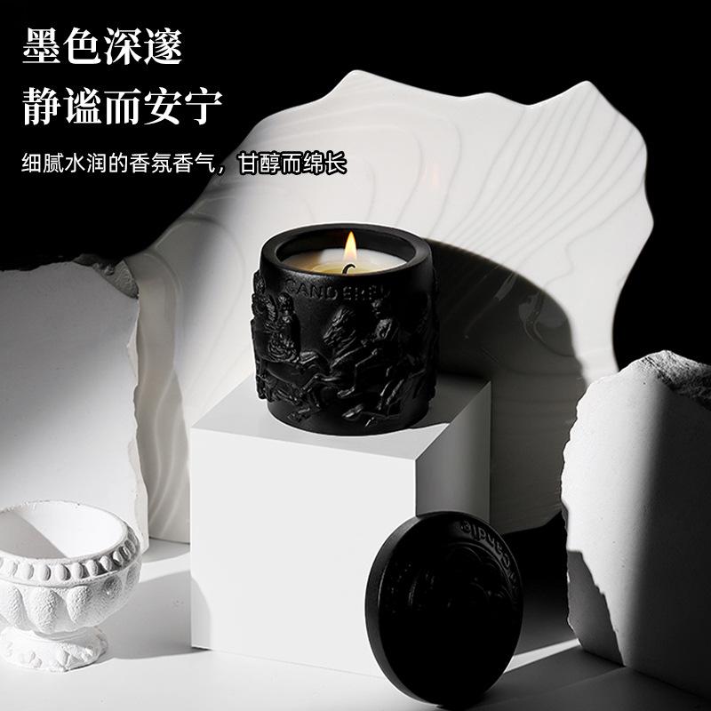 Aromatherapy Candle Relaxing Home Decor Colorful Nature Design Gift for Home Scented Candles for Relaxation Eco-Friendly Candle