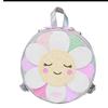 Kids Cartoon Backpack Elementary School Girls PU Leather Daypack With Breathable Arc Shoulder Straps