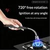 Kitchen Usb Electric Arc Lighter Rechargeable Windproof Bbq Flameless Plasma Candle Long Lighters Hose Gas Stove Ignition Gun