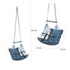 Cotton Baby Swing for Kids Children Folding and Washable 1 To 5 Years New Born Baby Gift Soft Jhula with Safety Belt Easy To Carry Safety Lock