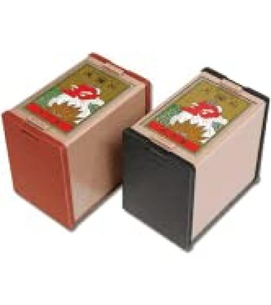 Nintendo Hanafuda playing Marufuku Tengu and Red (Japanese cards) - [Black Set]