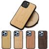 Holz-Handyhülle Natur Massivholzgehäuse für iphone 11 12 13 Pro Max, für iphone 12 Pro Hülle Holzstoßstange