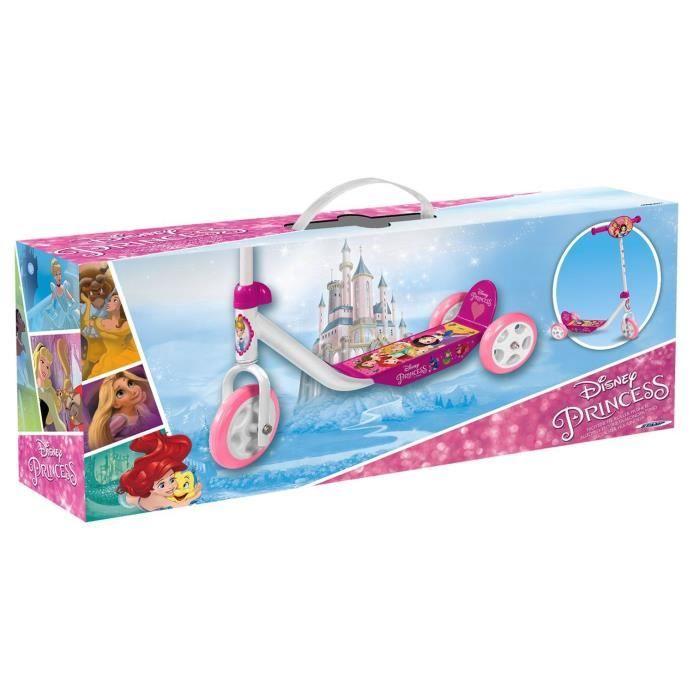 Trottinette 3 Roues - STAMP - DISNEY PRINCESSES - Ajustable en hauteur - Plateau anti-dérapant