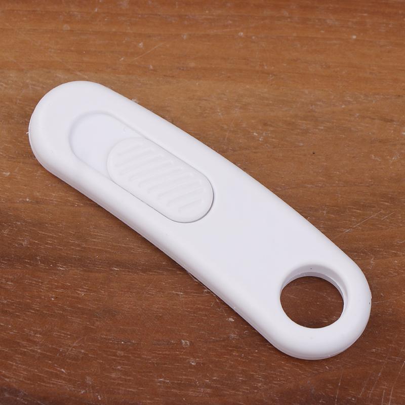 Portable Mini Ceramic Utility Knife Safe Blades Box Packaging Opener Cutting Tools With Keychain Hang Hole With Magnetic Suction