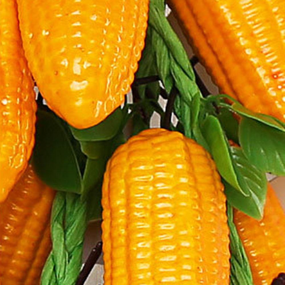 2pcs Strings Artificial Corn Stem Fake Plants For Photography Props Home Decors