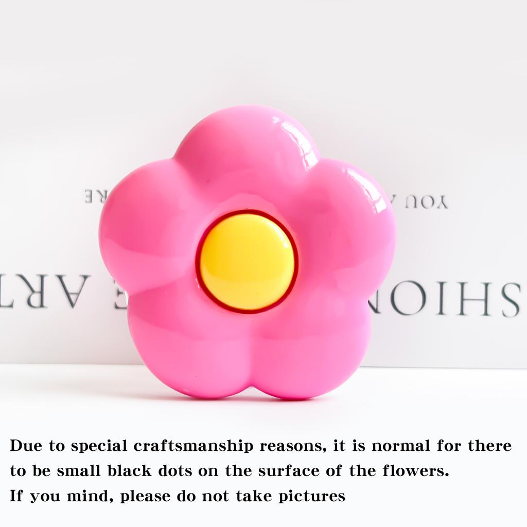 Korean Ins Style Three-dimensional Flower Mobile Phone Holder Desktop Stand Grip Stand Finger Ring Telescopic