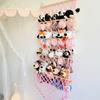Hanging Storage Net for Plush Toy Decorative Wood and Cotton Hanging Organiser Storage Holder Rack for Kids' Toy
