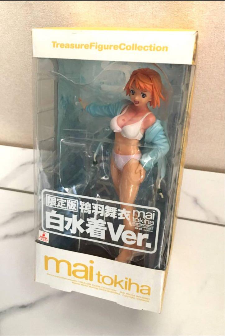 

[ИСПОЛЬЗОВАЛ] ! Май Токиха Лимитированная версия в белом купальнике. Предварительно раскрашенная ПВХ фигурка 1/10